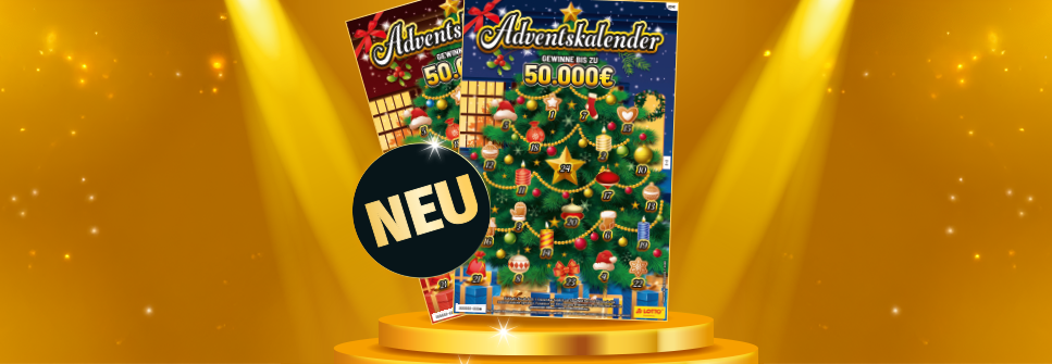 Adventskalenderlos Motiv